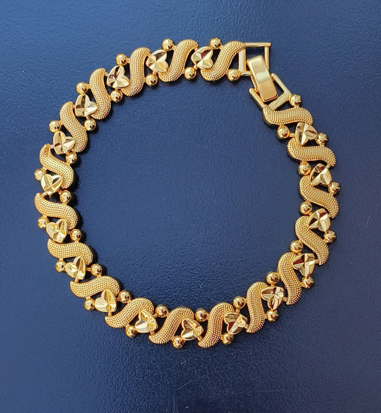 18k gold plated bracelet