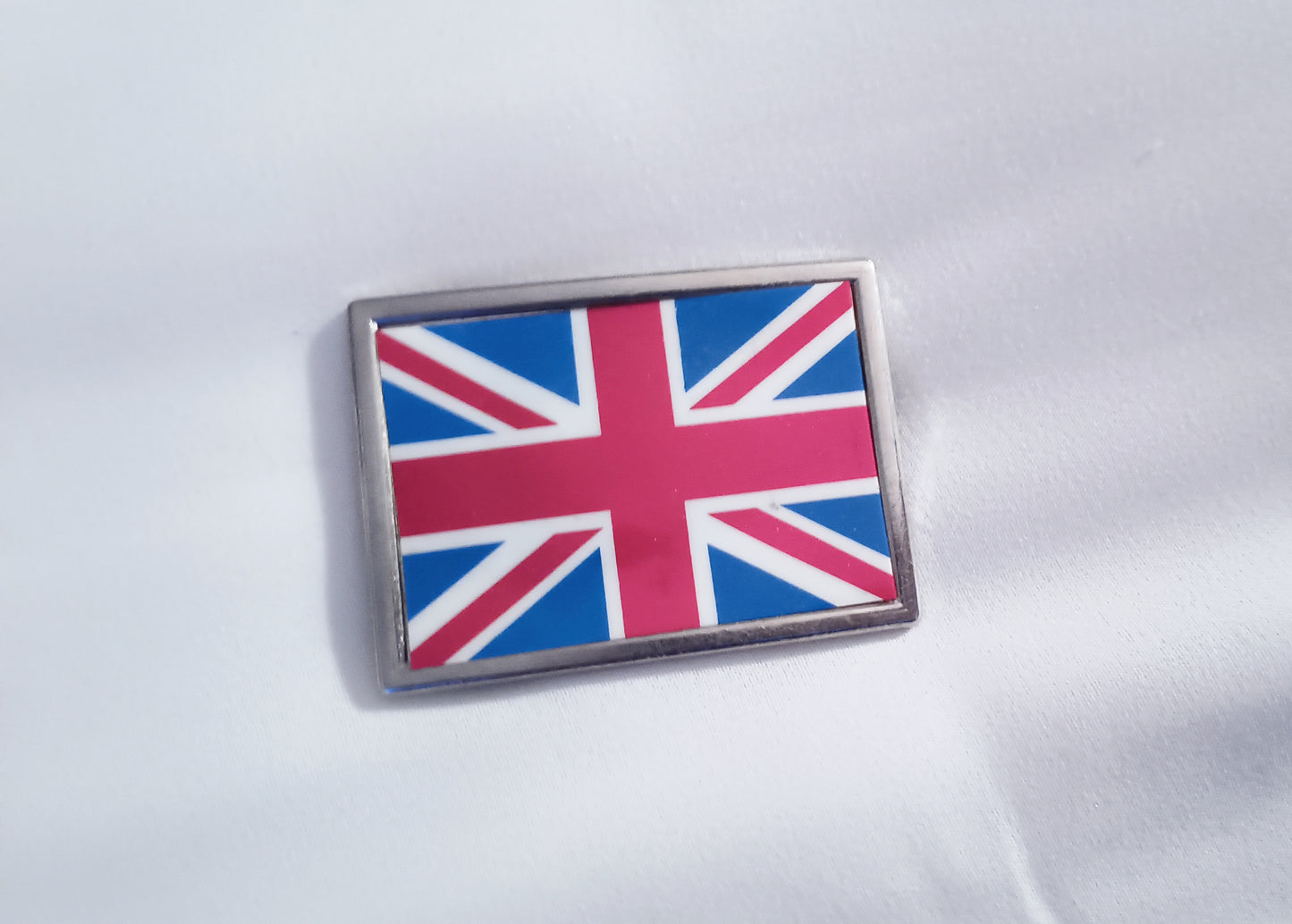 Union jack belt buckle
